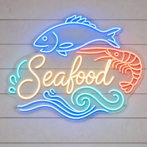 Seafood Neon Sign - LED Neon Sign