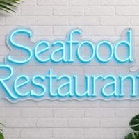 Seafood restaurant LED Neon Sign Australia