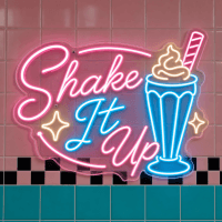 Shake It Up Neon Sign - LED Neon Sign