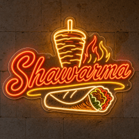 Shawarma Neon Sign - LED Neon Sign