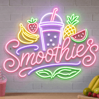 Smoothies Neon Sign - LED Neon Sign