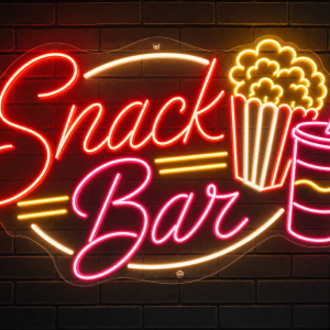 Snack Bar Neon Sign - LED Neon Sign