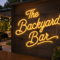 The Backyard Bar Neon Sign - Australian LED Neon Sign