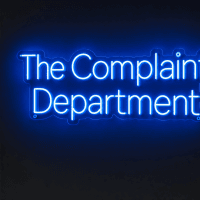 The Complaint Department Neon Sign - Australian LED Neon Sign