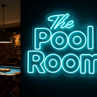 The Pool Room Neon Sign - Australian LED Neon Sign