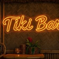 Tiki Bar LED Neon Sign Australia
