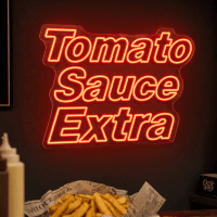 Tomato Sauce Extra Neon Sign