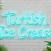 Turkish Ice Cream LED Neon Sign Australia