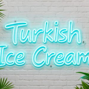 Turkish Ice Cream LED Neon Sign Australia