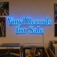 Vinyl Records for Sale LED Neon Sign Vinyl Records for Sale LED Neon Sign Australia