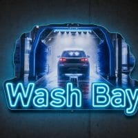 Wash Bay LED Neon Sign