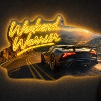 Weekend Warrior LED Neon Sign