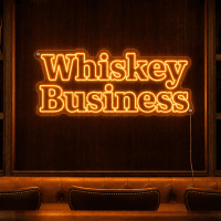 Whiskey Business Neon Sign