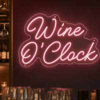 Wine O'Clock Neon Sign - Australian LED Neon Sign