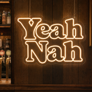 Yeah Nah Neon Sign - Australian LED Neon Sign