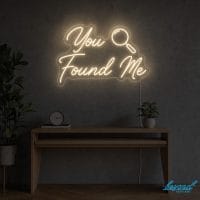 You Found Me wedding neon sign custom LED neon light for wedding backdrop Sydney Australia