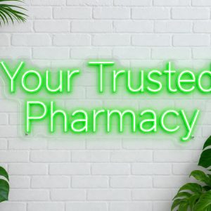 Your Trusted Pharmacy LED Neon Sign Australia
